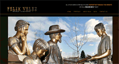 Desktop Screenshot of felixvelezsculpture.com